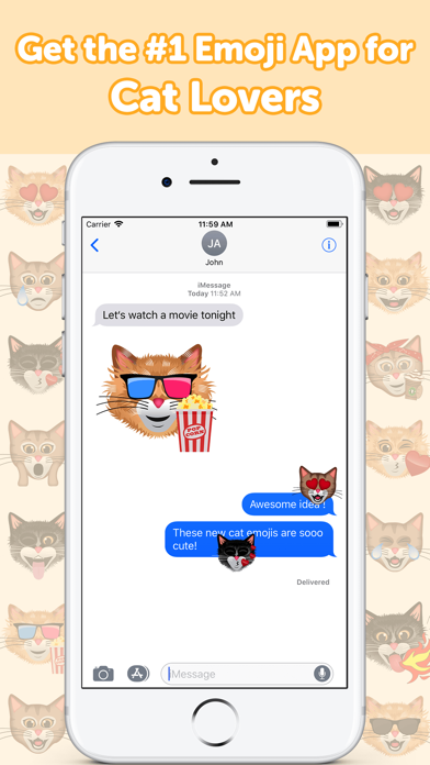 CatMoji - Cat Emoji Stickers Screenshot