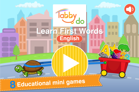 Tabbydo Learn First Words in English - náhled