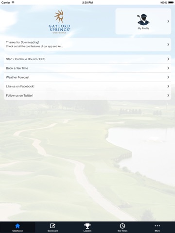 Gaylord Springs Golf Links screenshot 2