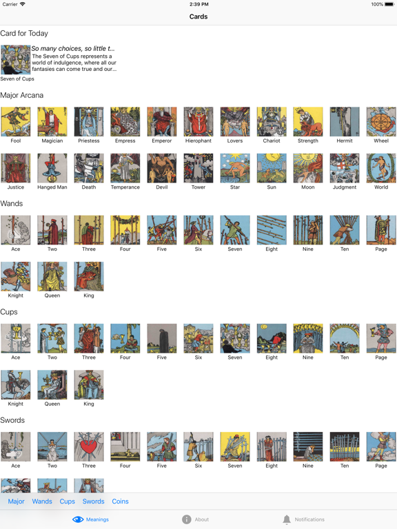 Tarot Meaningsのおすすめ画像1