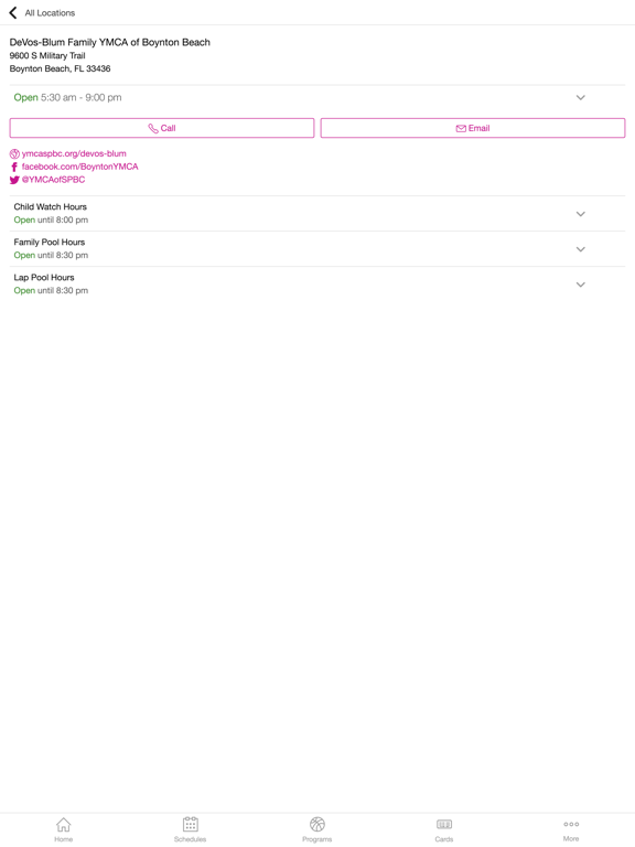 Screenshot #4 pour YMCA of South Palm Beach