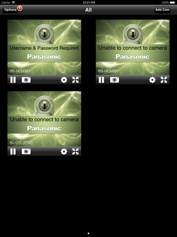 Screenshot #4 pour Viewer for Panasonic Cams