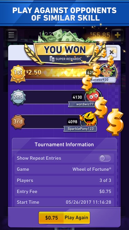 WorldWinner: Play for Cash screenshot-1