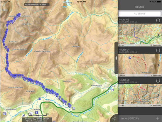 Screenshot #5 pour Cairngorms Maps Offline