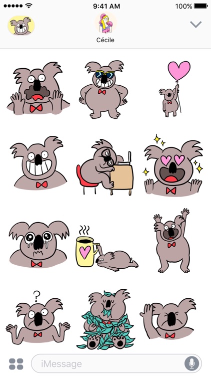 Jimmy The Koala – Sticker Keyboard