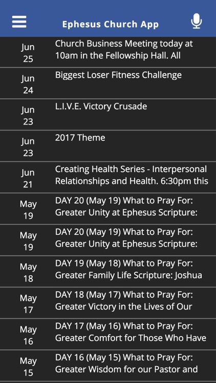 Ephesus Church App