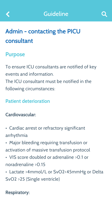 Screenshot #3 pour Paediatric Intensive Care