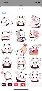 Panda Stickers Collection screenshot #7 for iPhone