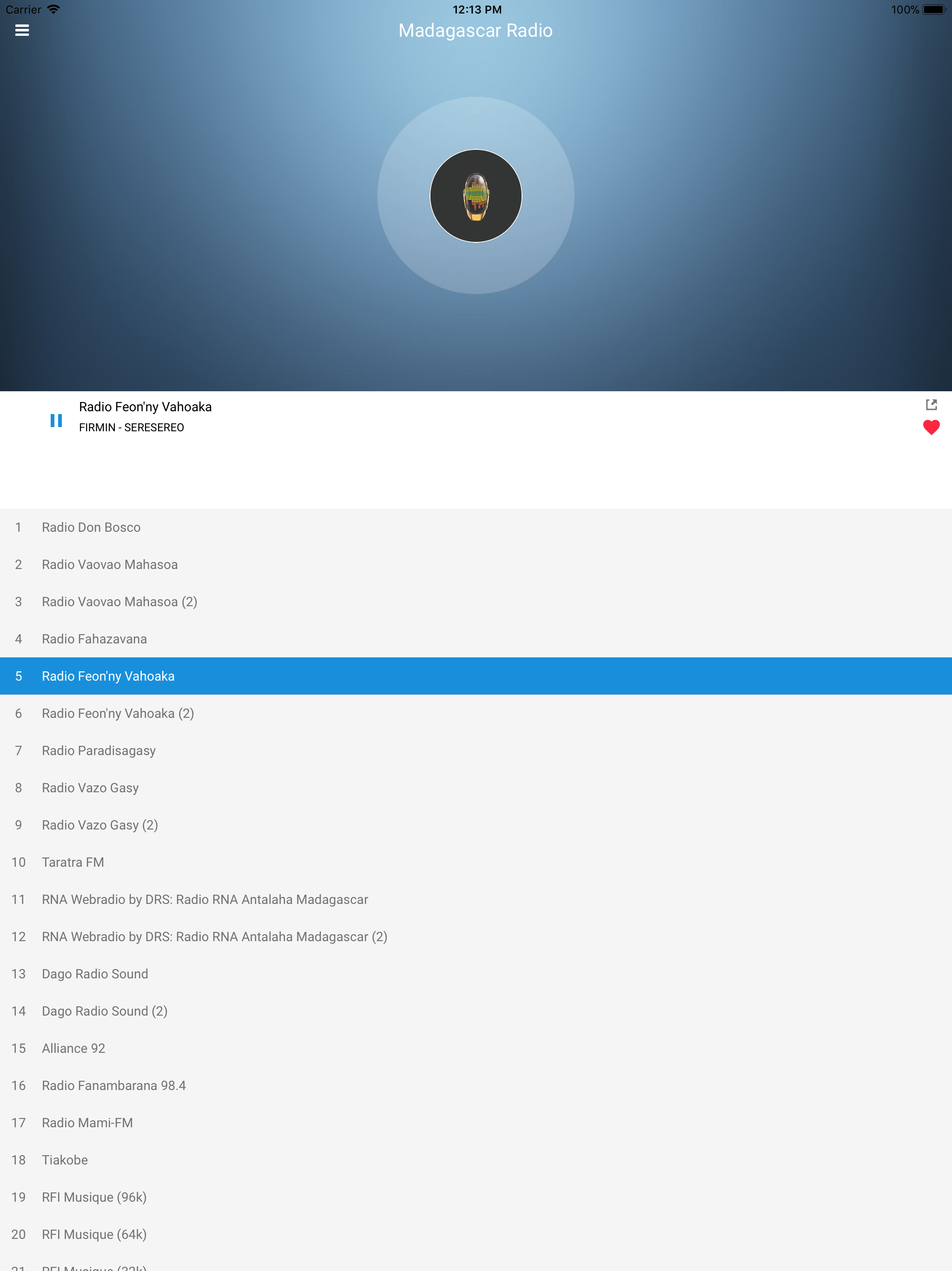 Madagascar Radio Station FM screenshot 7