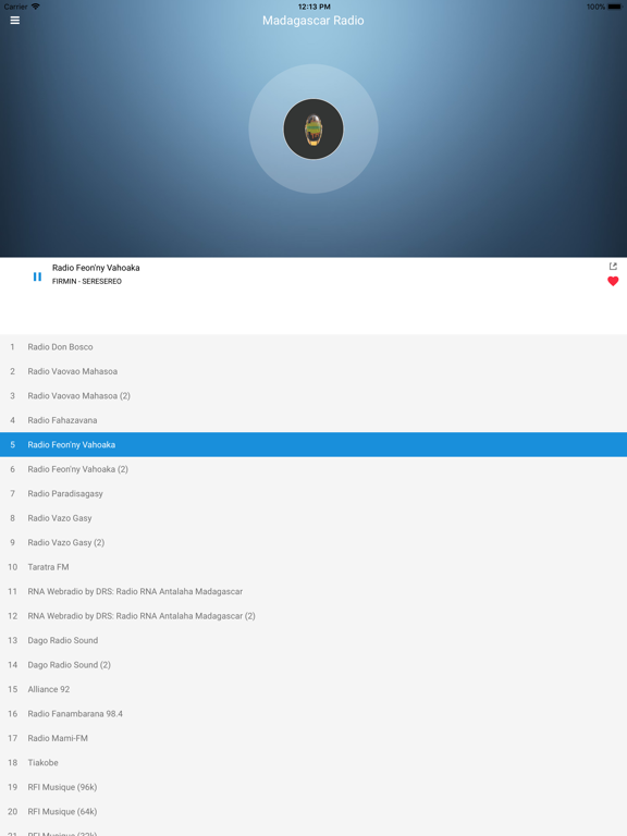 Screenshot #5 pour Station de radio de Madagascar