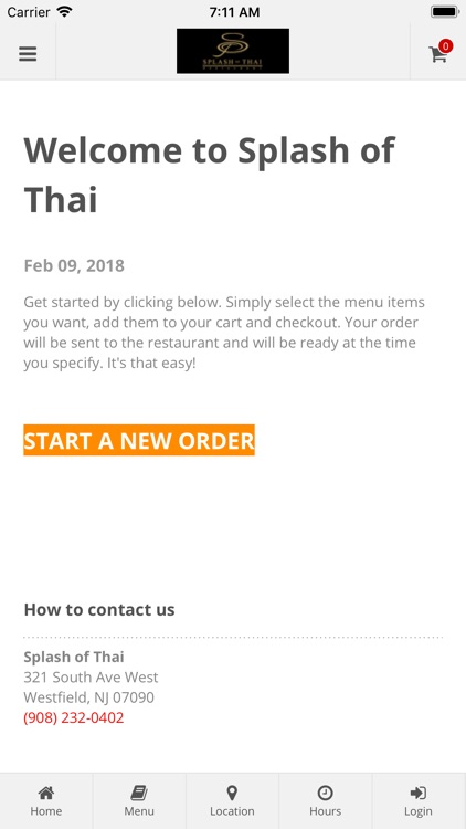 Splash of Thai Restaurant