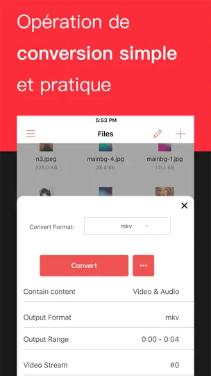 Capture d'écran de Convertisseur De Format sur iPhone 2