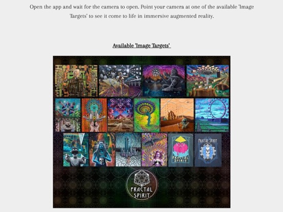 Fractal Spirit AR iPad screenshot 6 - Entertainment app