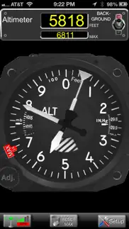How to cancel & delete aircraft altimeter 1
