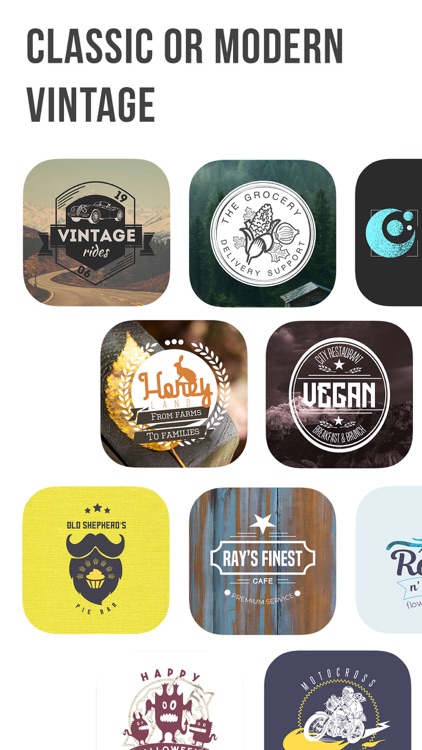 Vintage Logo Creator & Maker screenshot-4