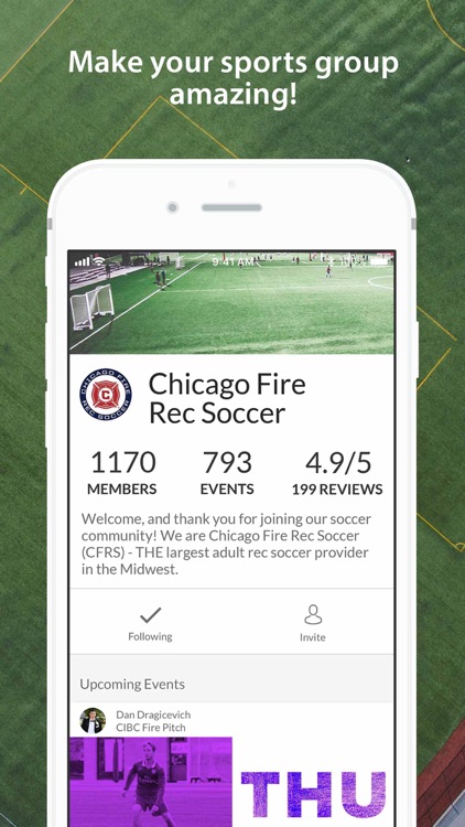 OpenSports - meetup for sports