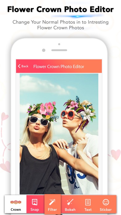 Flower Crown Photo Edirot screenshot 2