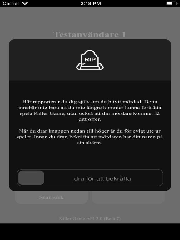 Screenshot #4 pour Killer Game (Sverige)