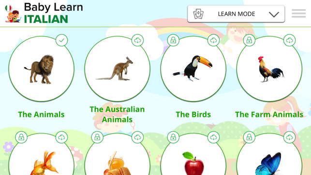 Baby Learn - ITALIAN(圖2)-速報App