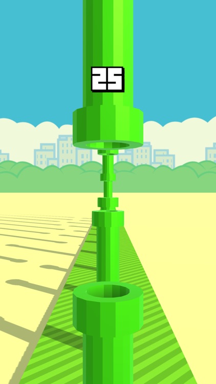 Flappy 3D - Bird's Eye View