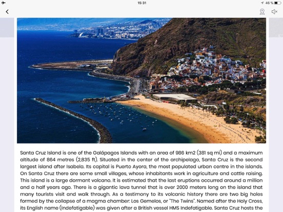 Galápagos Islands Travel Guide iPad screenshot