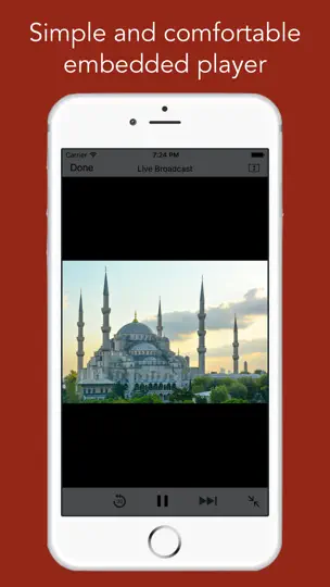 Скриншот Türk TV - Turkish TV Online HD на iPhone 2