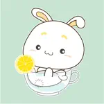 Teacup Bunny Animated Stickers App Contact