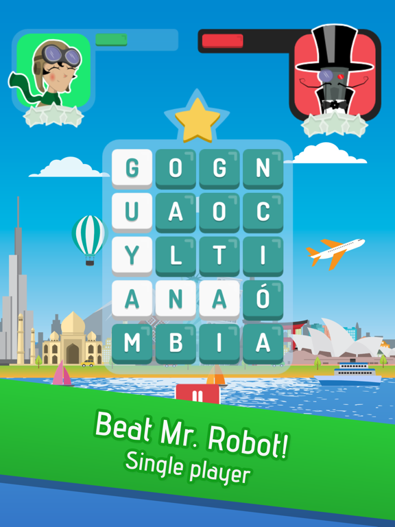 Screenshot #6 pour Word 4 word: Finder of Cities