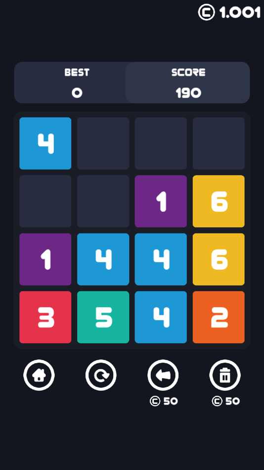 #1. Slide To Six! Swipe Number (iOS) Podle: Hoang Vinh Nguyen