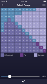 Evenbet Poker Calculator screenshot