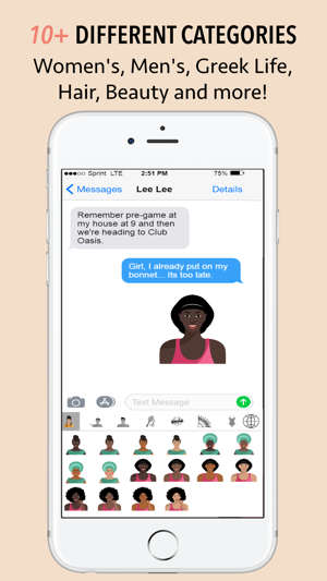 Curlfriends–Natural Hair Emoji(圖3)-速報App
