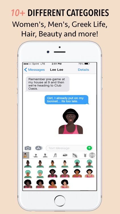 Curlfriends–Natural Hair Emoji