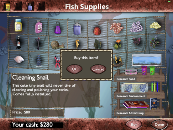 Screenshot #6 pour Fish Tycoon