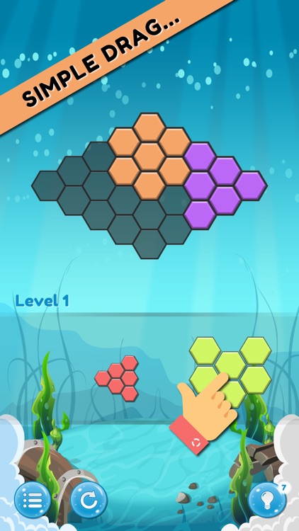 Block Merger - One Hexa Puzzle