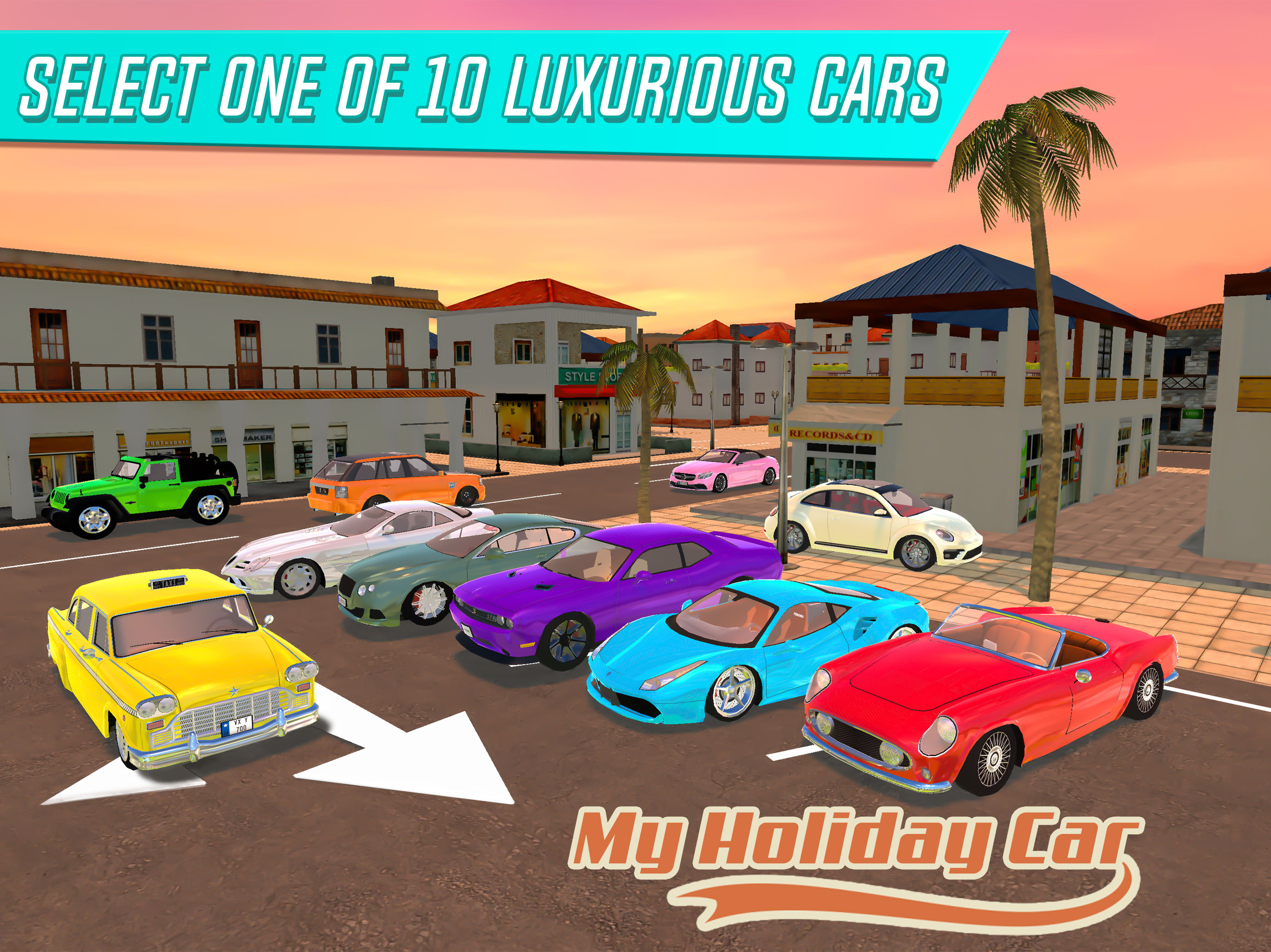 My Holiday Car: Sunrise City