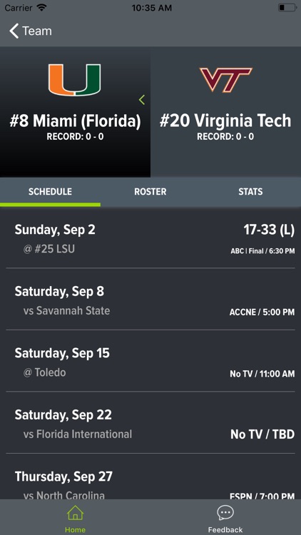 Virginia Tech Football screenshot-6