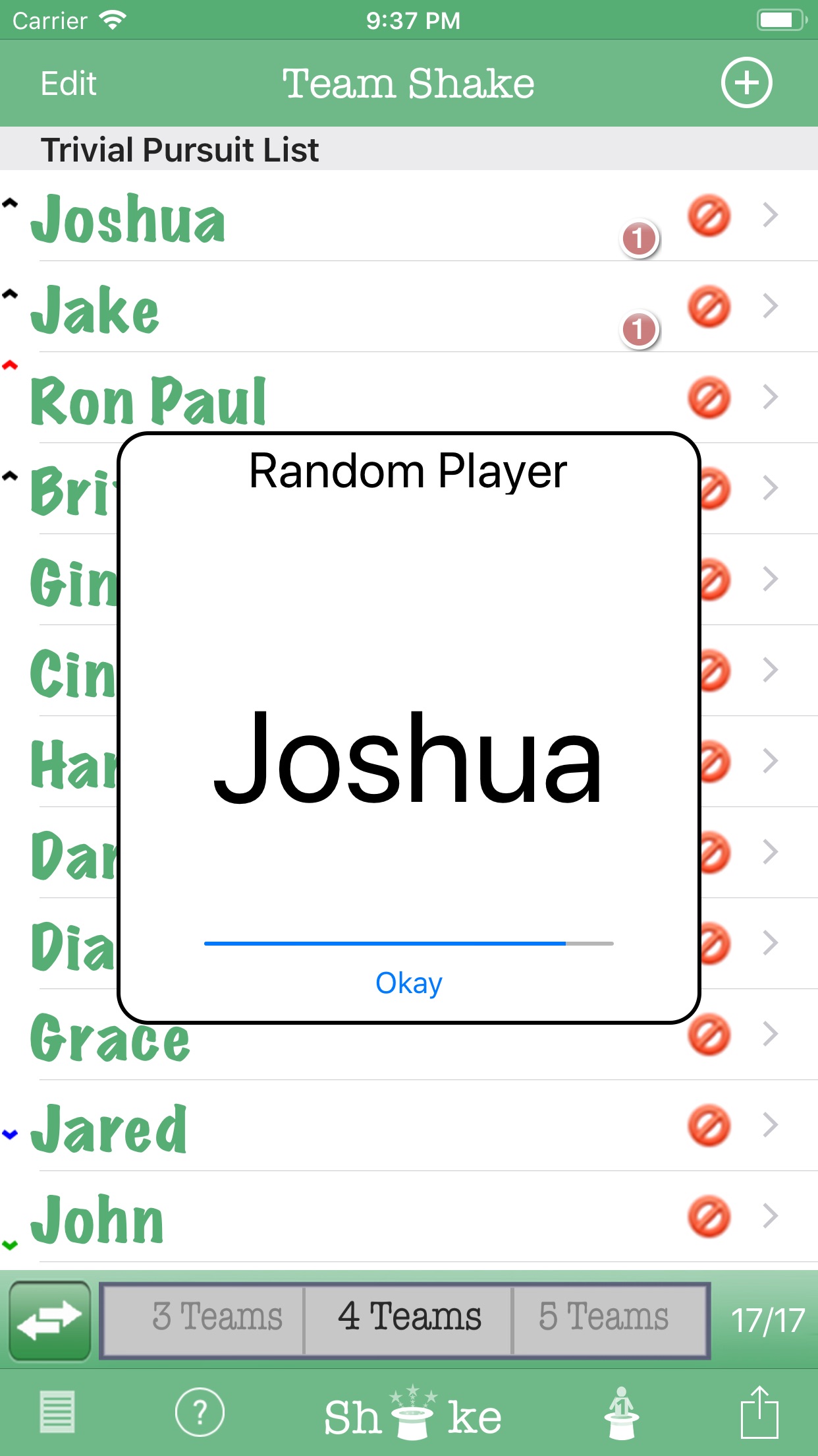 Screenshot 3 of Team Shake