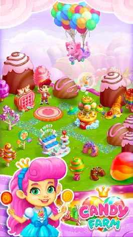 Game screenshot Candy Farm and Magic cake town mod apk
