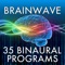 35 Multi-Stage Binaural Programs Combined with Included Ambient Music, Nature Sounds, or your own iTunes Music * A Broad Range of Binaural Programs for Sleep, Focus, Memory, Energy, Positive Mood, Confidence, Anxiety Relief, Stress Relief, Relaxation, Meditation and much more
