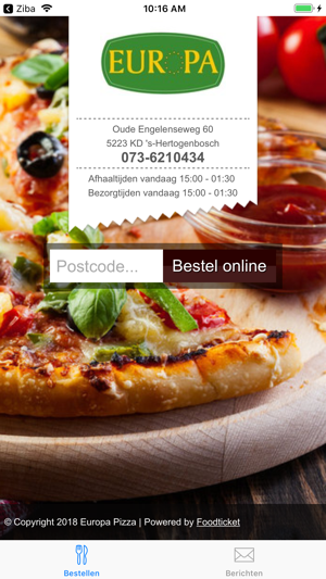 Europa Pizza 's-Hertogenbosch(圖1)-速報App