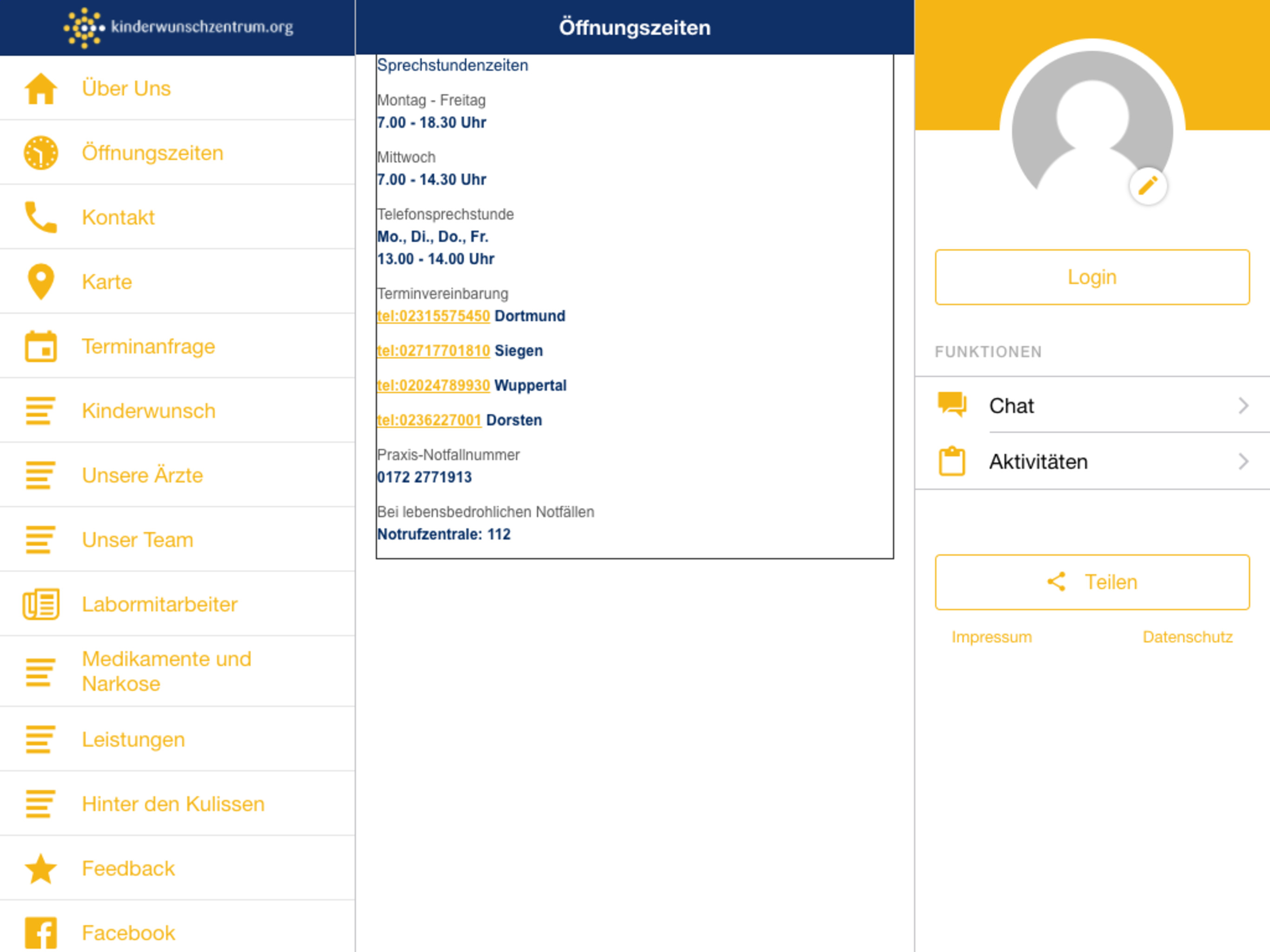 Kinderwunschzentrum Dortmund screenshot 8