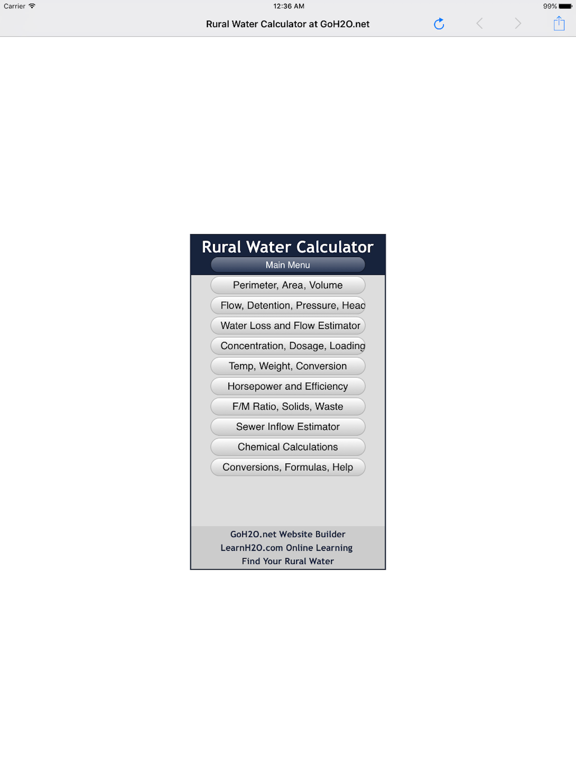 Screenshot #4 pour Rural Water Calculator