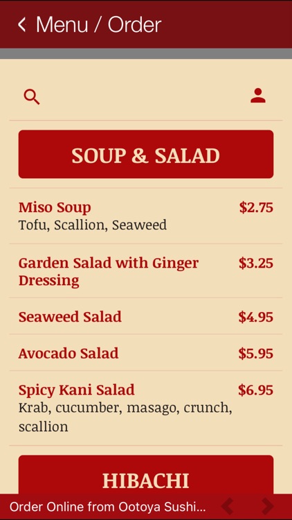 Ootoya Sushi Restaurant screenshot-3