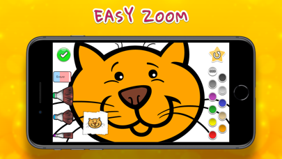 Coloring Your Cats iPhone screenshot 5 - Education app