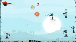 Game screenshot The Stickman Archers - shooting games apk