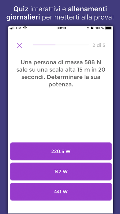 IFisica™ Schermata dell'app