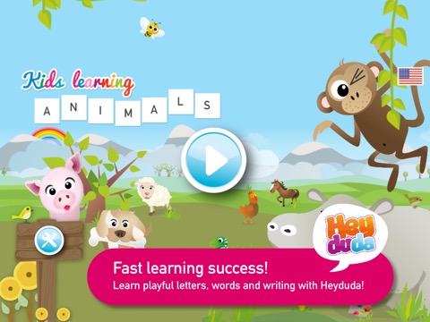 Kids learn ANIMAL WORDSのおすすめ画像5