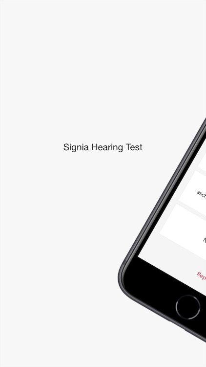 Signia Hearing Test