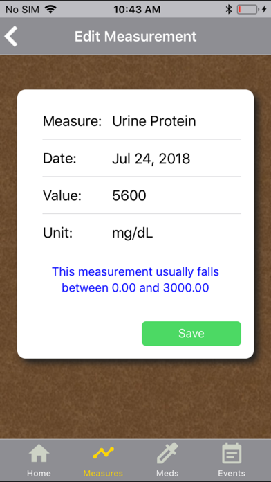 Kidney Health Tracker screenshot 2