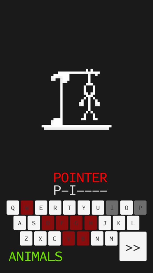 #1. Hangman Endless (iOS) 来自: Sebastin Michael